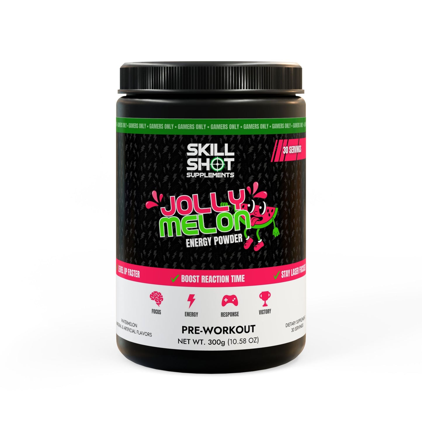 Caffeine Energy Powder – Jolly Melon Flavored Mix